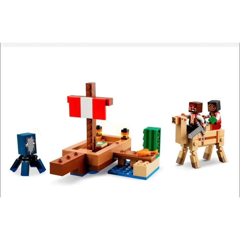 Lego Minecraft The Pirate Ship Voyage 166 PC NWT 21259